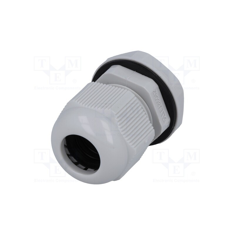1 pcs x KSS WIRING - EGRWW13.5GY1 - Cable gland, PG13,5, IP68, polyamide, grey, UL94V-2, 15.8mm