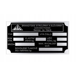 Brandys bss nameplate