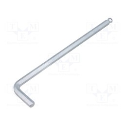 1 pcs x WIHA - 20552 - Wrench, hex key,spherical, HEX 8mm, Overall len: 206mm