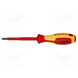 1 pcs x KNIPEX - 98 26 30 - Screwdriver, insulated, Torx®, TX30, Blade length: 100mm, 1kVAC