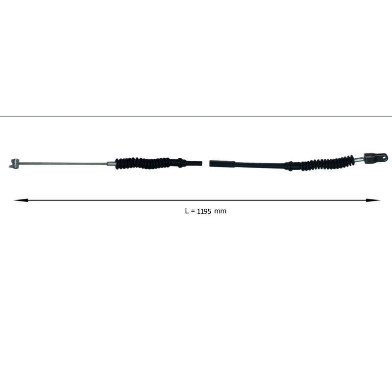 Throttle cable forklift Toyota 7 1dz