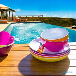 Brunner flame appetizer bowls