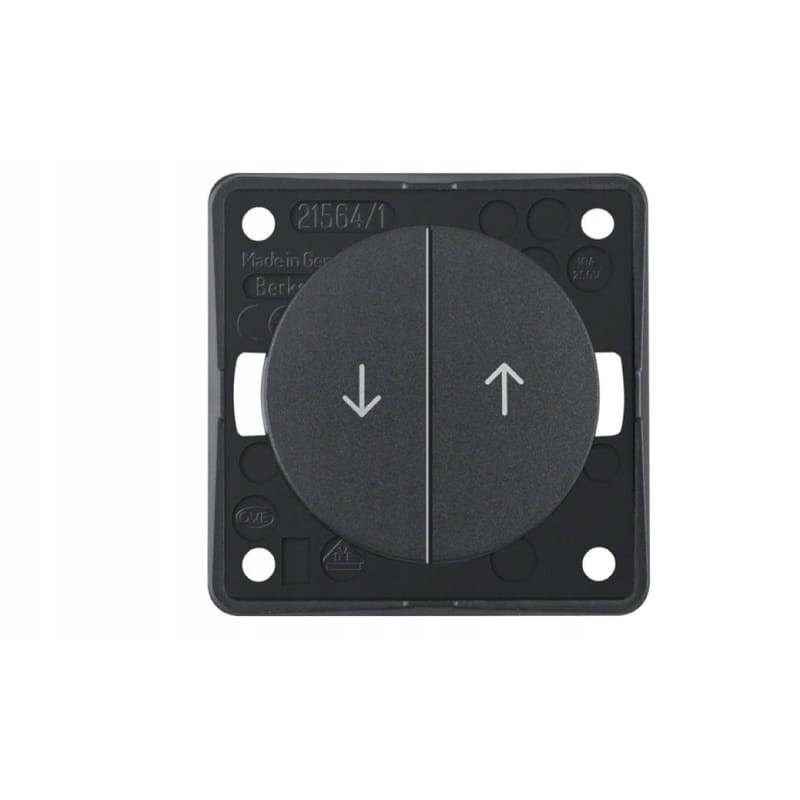 Berker integro flow momentary blind switch