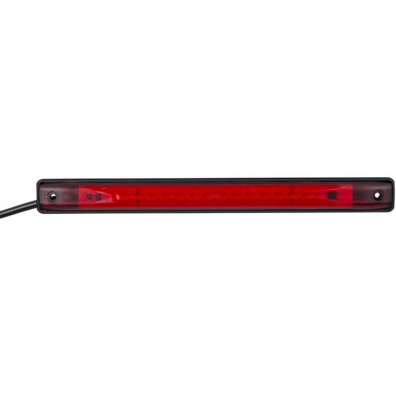 Brake lamp, long, central red