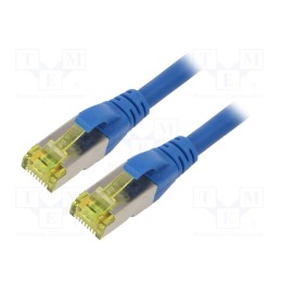 1 pcs x DIGITUS - DK-1644-A-020/B - Patch cord, S/FTP, 6a, stranded, Cu, LSZH, blue, 2m, 26AWG