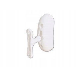 White caravan camper door latch