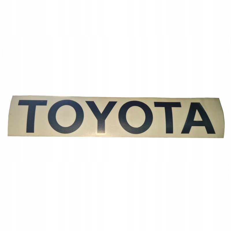 Toyota forklift sticker with mast front inscription
