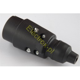 Plug 7-pin plug for trailer hitch