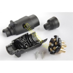 7-pin pin plug for trailer hitch