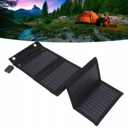 Foldable solar panel 15w waterproof output