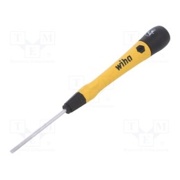 1 pcs x WIHA - 43673 - Screwdriver, slot, precision, 3,5x0,6mm, ESD, PicoFinish® ESD