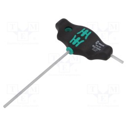 1 pcs x WERA - 5023334001 - Screwdriver, hex key, HEX 3mm, with holding function, 400