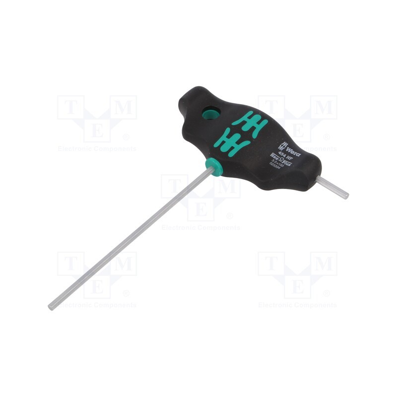 1 pcs x WERA - 5023334001 - Screwdriver, hex key, HEX 3mm, with holding function, 400