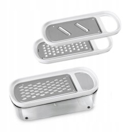 Grater with container metaltex rap box 3 in 1 abs acre