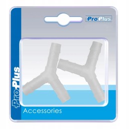 PVC water tee 8 mm 2 pcs