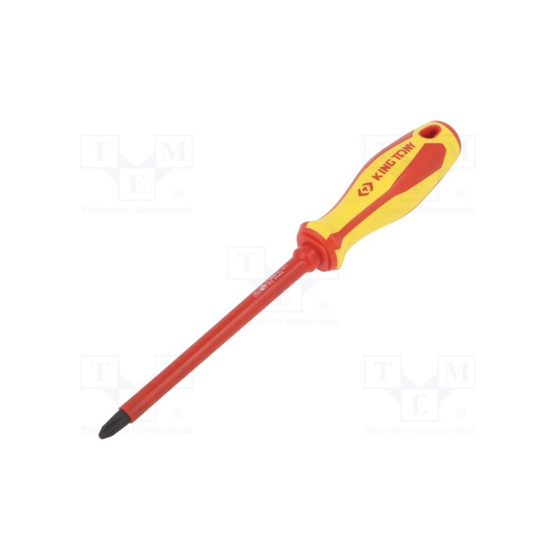 1 pcs x KING TONY - 14710306 - Screwdriver, insulated, Phillips, PH3, 150mm