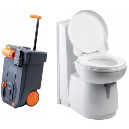 Built-in toilet with thetford c263 cassette, s 17, 5l