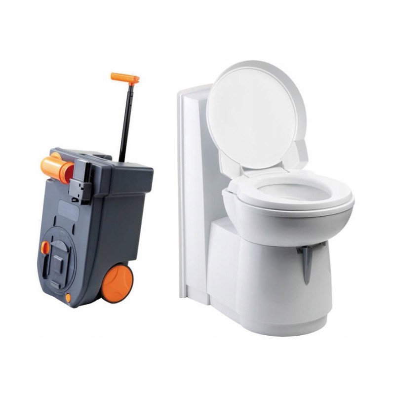 Built-in toilet with thetford c263 cassette, s 17, 5l