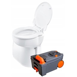 Built-in toilet with thetford c263 cassette, s 17, 5l