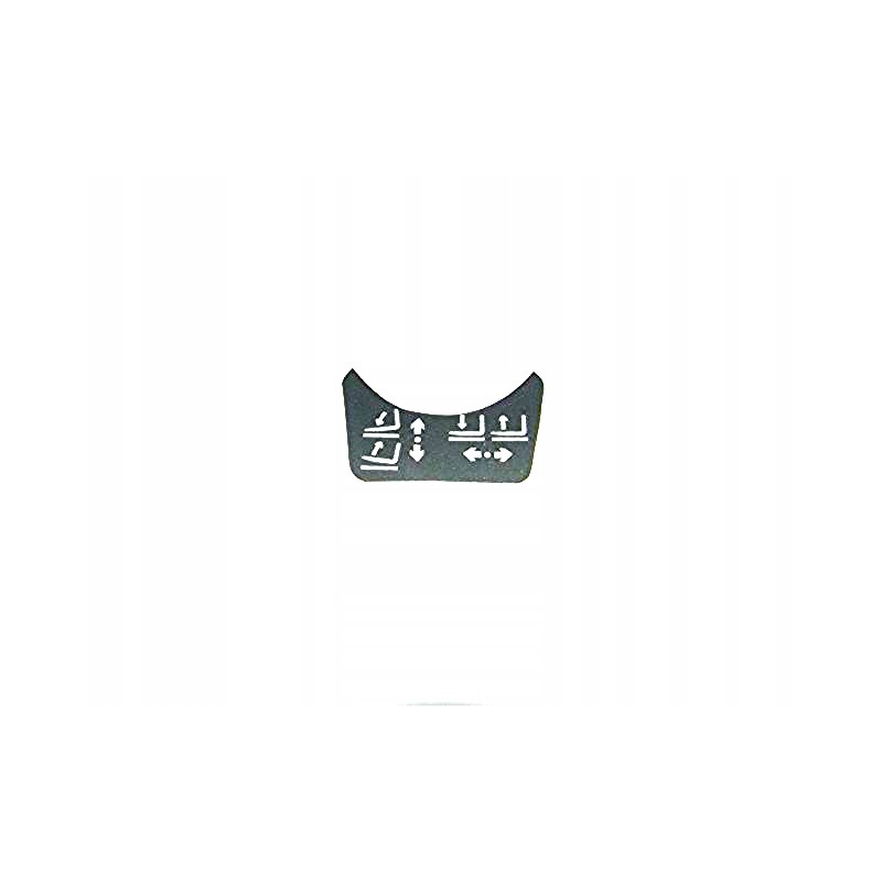 Sticker e0041210 tilt tilt lift lower