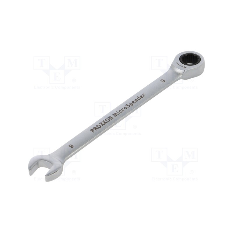 1 pcs x PROXXON - 23258 - Wrench, combination spanner, 9mm, MicroSpeeder