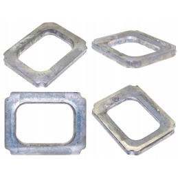 Spring support, saddle washer 55x72x8 mm bpw