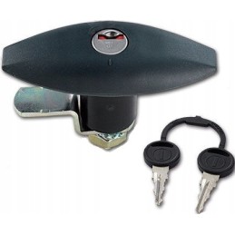 Ellipse lock for the storage compartment flap, 110 mm