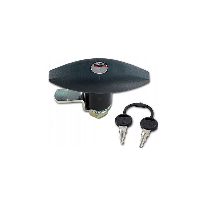 Ellipse lock for the storage compartment flap, 110 mm