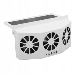 Car radiator powered by solar energy