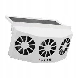 Car radiator powered by solar energy