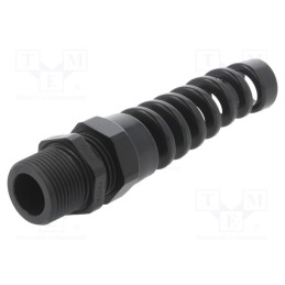 1 pcs x HUMMEL - 1.293.1301.60 - Cable gland, with strain relief,with long thread, PG13,5, IP68