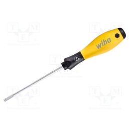 1 pcs x WIHA - 27145 - Screwdriver, Torx®, TX09, ESD, SoftFinish ESD®, Blade length: 60mm
