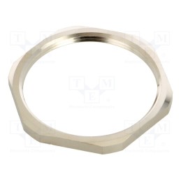 1 pcs x LAPP - 52003570 - Nut, PG42, brass, 60mm, -60÷200°C, Thread: PG, Plating: nickel