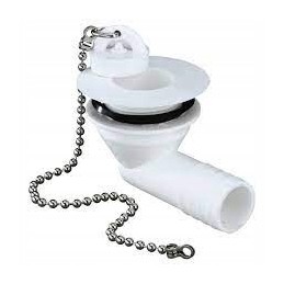 Inst water siphon, type B, 19mm angular