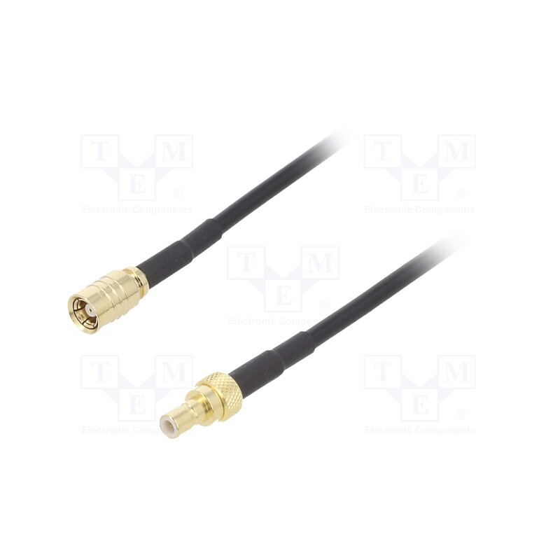 1 pcs x MFG - EXT-SMB500 - Cable, 5m, SMB male,SMB female, black, straight