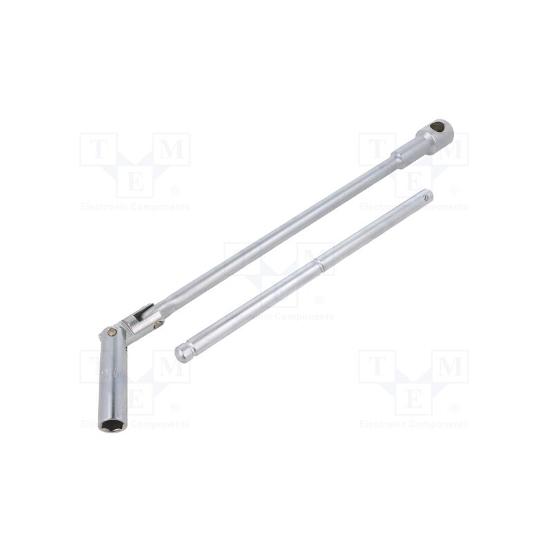 1 pcs x PG TOOLS - PGT200 - Wrench, socket spanner,with joint, HEX 8mm, Kind of handle: T