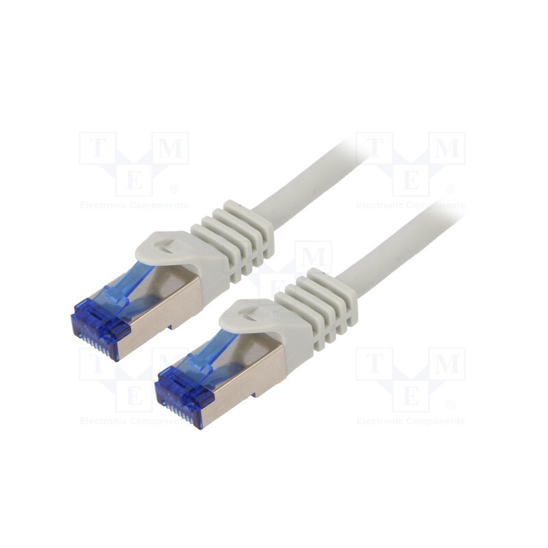 1 pcs x LOGILINK - C6A012S - Patch cord, S/FTP, 6a, stranded, Cu, LSZH, grey, 0.25m, 26AWG