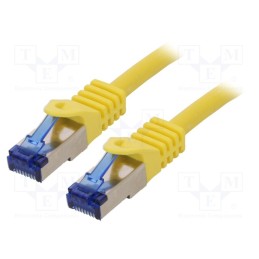 1 pcs x LOGILINK - C6A027S - Patch cord, S/FTP, 6a, stranded, Cu, LSZH, yellow, 0.5m, 26AWG