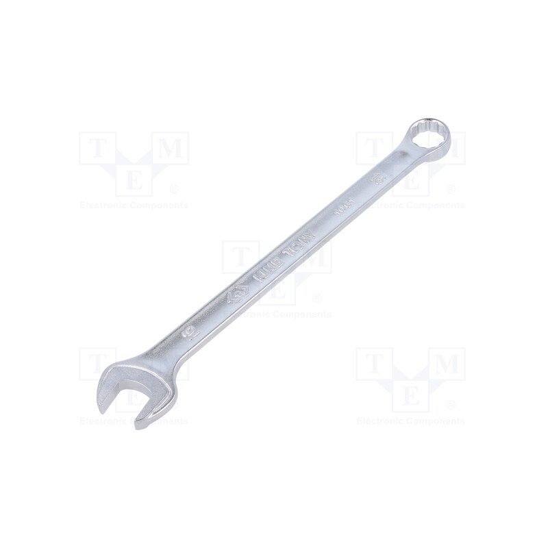 1 pcs x KING TONY - 1061-16 - Wrench, combination spanner, 16mm, Chrom-vanadium steel, long