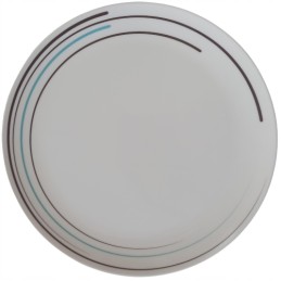 Dinner plate with Berger Stripes plates, 25 cm