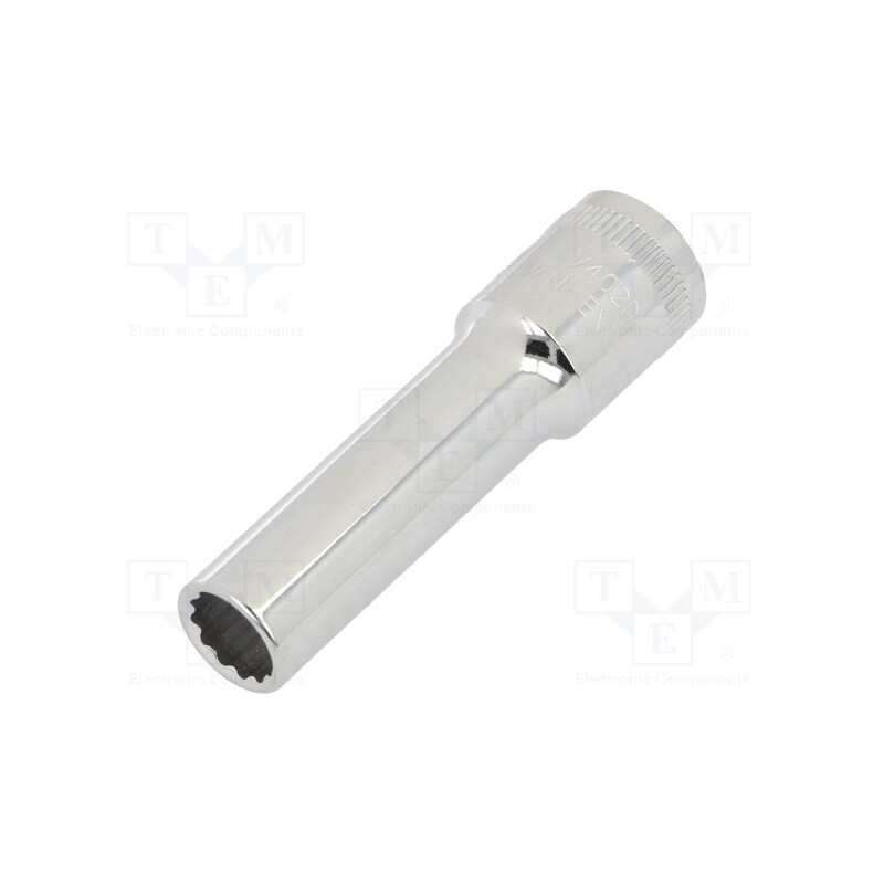 1 pcs x BAHCO - A7402DM-9 - Socket, 12-angles,socket spanner, 3/8', Socket bit length: 63mm