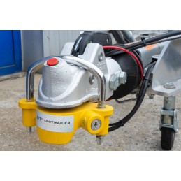 Securing the trailer's ball hitch lock