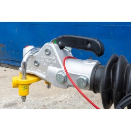 Securing the trailer's ball hitch lock
