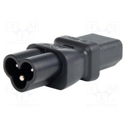 1 pcs x SONEL - WAADAPATIEC1 - Test adapter, IEC C5 female,IEC plug