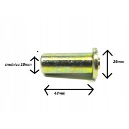 Tilt lever pin 50471110 Jungheinrich