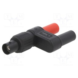 1 pcs x STu00c4UBLI - 67.9538-21 - Socket, adapter, black, nickel plated,gold-plated, insulated