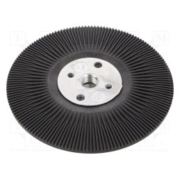 1 pcs x METABO - 623291000 - Bracking pad, 122mm, with cooling ribs, Thread: M14