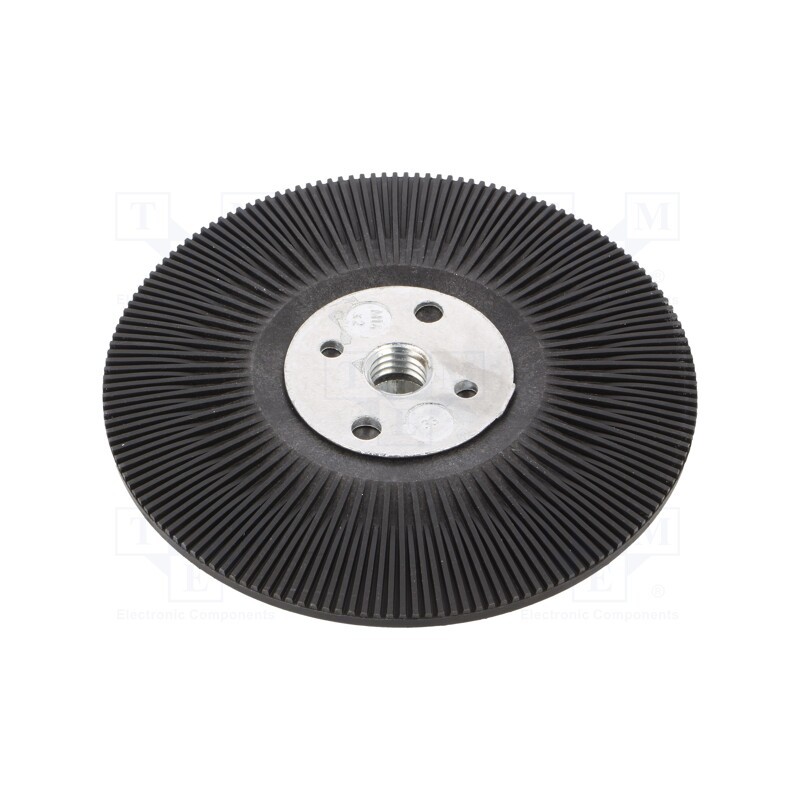 1 pcs x METABO - 623291000 - Bracking pad, 122mm, with cooling ribs, Thread: M14