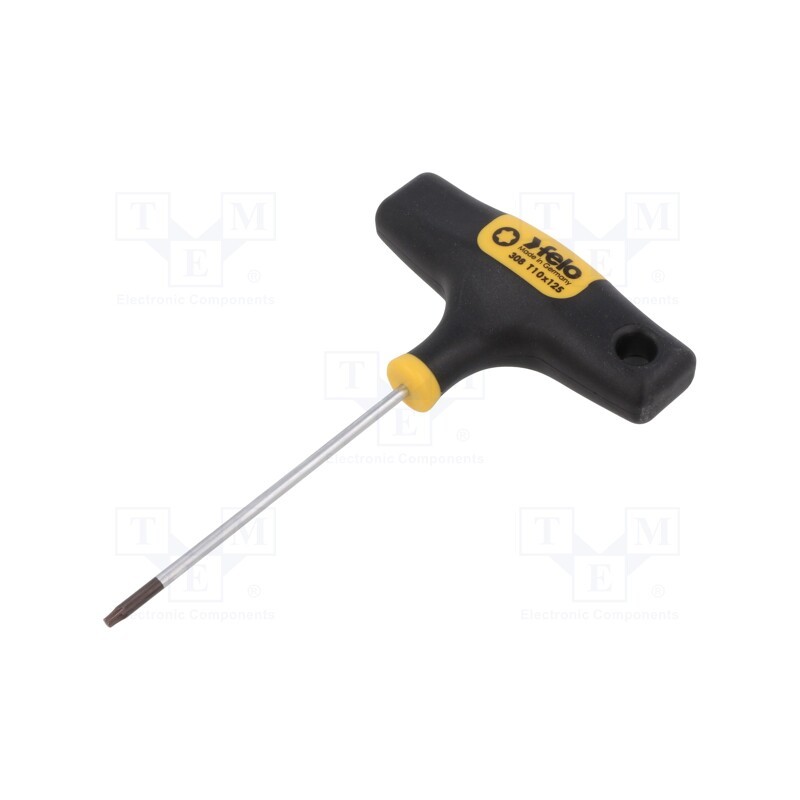 1 pcs x FELO - 308 103 80 - Screwdriver, Torx®, TX10, 125mm