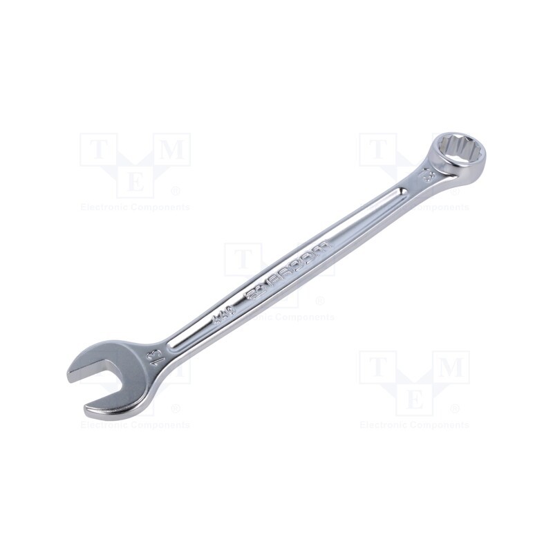 1 pcs x FACOM - 440.13 - Wrench, combination spanner, 13mm, L: 170mm, satin